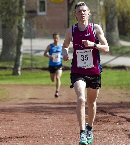 nr 35 Kalle Andersson och 39 Maximillian Lohm Isberg